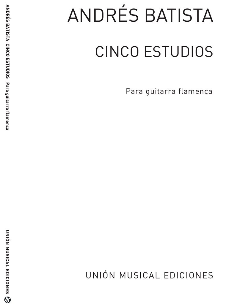 Cinco Estudios Para Guitarra Flamenca